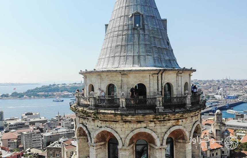 برج زیبای گالاتا استانبول 